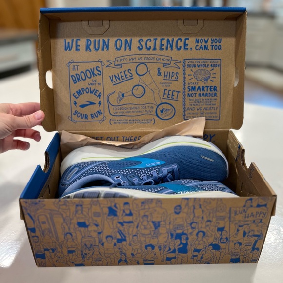 Brooks Ghost 14 Women's Fitness Workout Running Shoes Size 8.5 with box - Picture 5 of 12